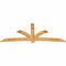 Ekena Millwork Davenport Rough Sawn Timber Gable Bracket, Western Red Cedar, 108"W x 45"H x 2"D x 6"F, 10/12 Pitch GBW108X45X0206DAV00RWR - alternate 3